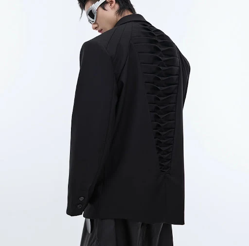 Title 3, Niche Heavy Deconstruction Profile Suit Jacket