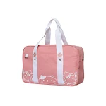 Bolsa diagonal portátil de um ombro só para estudantes. Leve e prática, perfeita para livros, cadernos e dispositivos. Design moderno e funcional. — foto 3