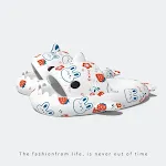 Ciabatte estive antiscivolo per bambina, adorabili e sicure. Perfette per spiaggia, piscina e bagno. Design delizioso e comfort. — foto 1