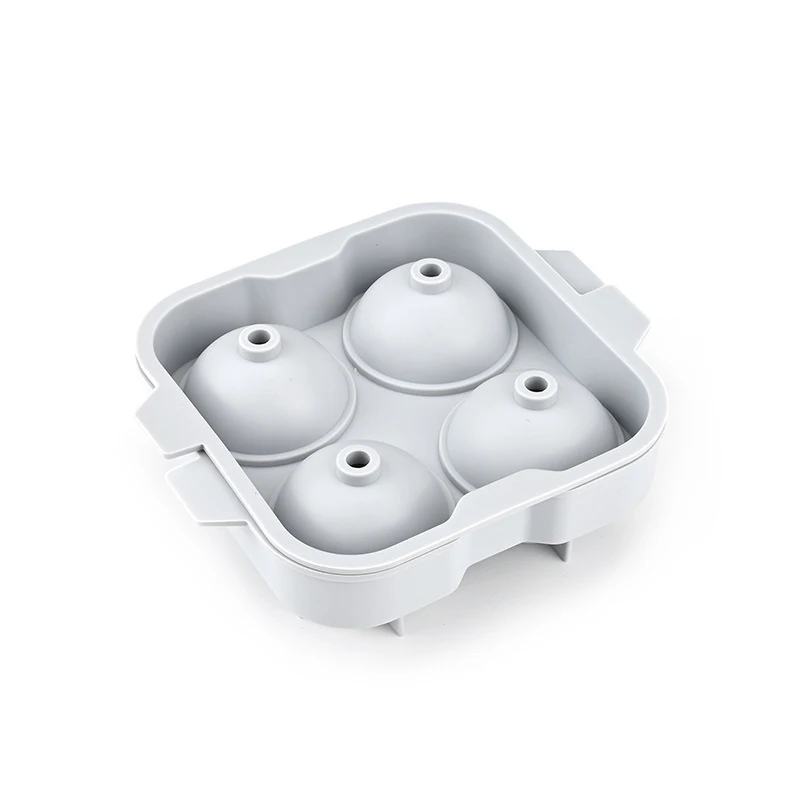 Silicone Ice Hockey Mold Household Tool With Lid Circular, creates perfect ice pucks for drinks, keeping them chilled an — photo 9