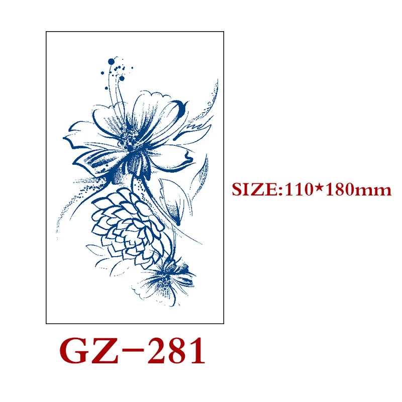 Title 4, Herbal Semi-permanent Tattoo Stickers