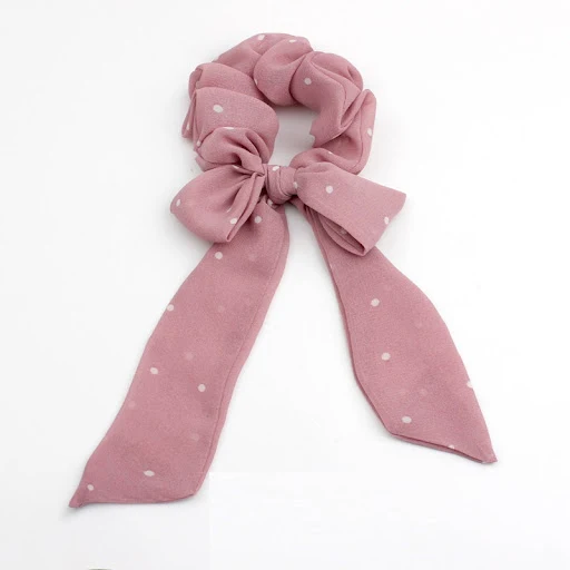 Title 3, Accessorio per capelli con fiocco e pois, in ch...