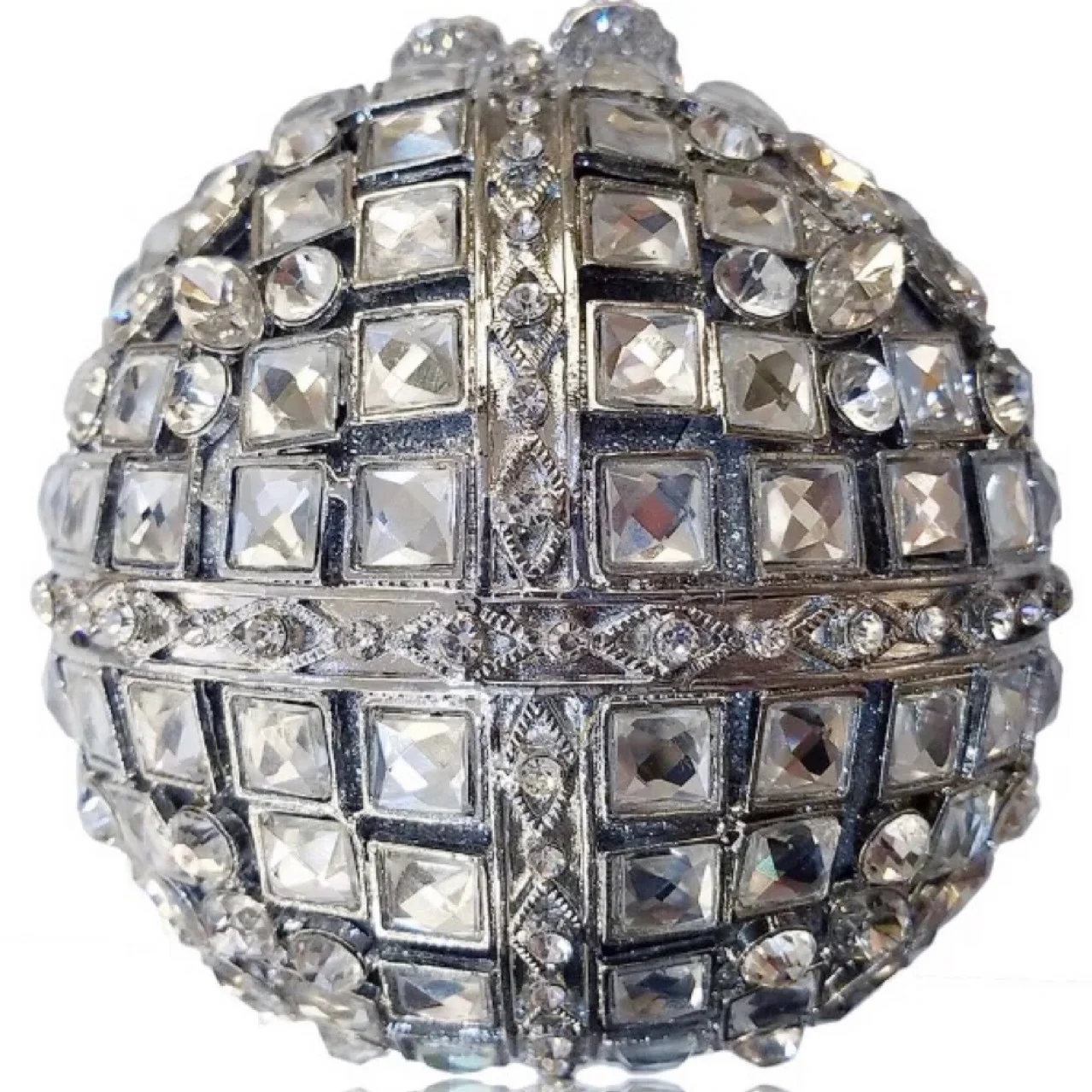 Title 2, Pacote de bolas redondas de strass de vidro mul...