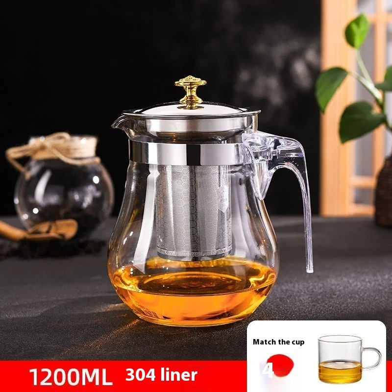 Thick Heat-Resistant and Explosion-Proof Glass Teapot Brew your tea safely and enjoy the perfect cup, designed for durab — photo 17