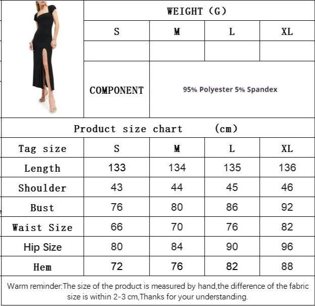 Title 1, Womens Slim-fit Slit Hip-wrapped Long Dress