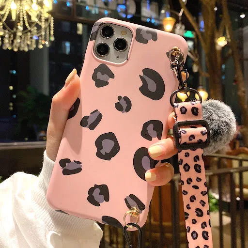 Title 1, Capa para celular XR com estampa de leopardo, s...