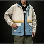 Colorblock Jacket Tooling Jacket — photo 4