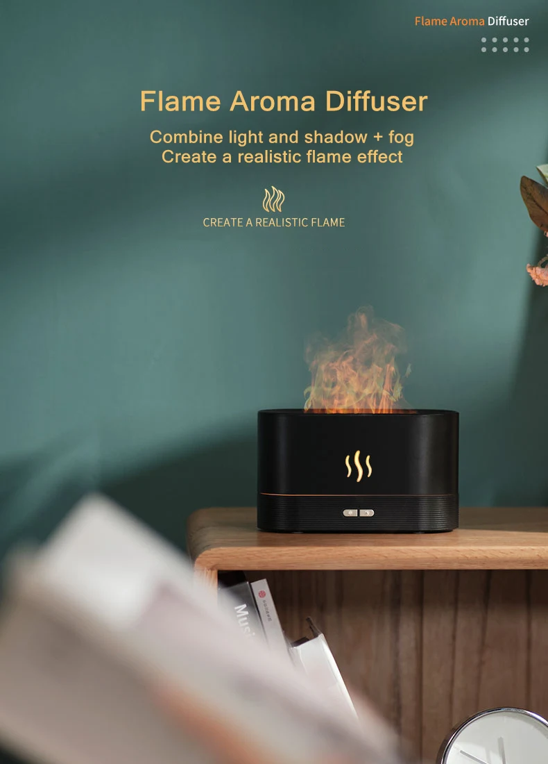 Title 4, 180ML USB Fragrance Essential Oil Diffuser with...