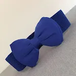 Bow Elastic Royal Blue
