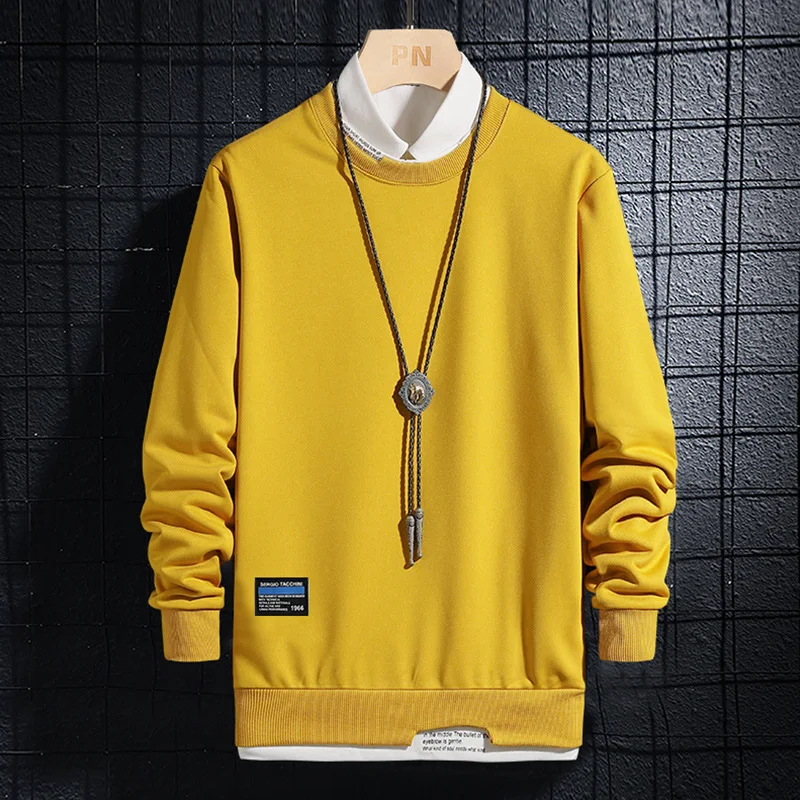 T-shirt Spring And Autumn New Style Casual Solid Color Slim Sweater A comfortable and stylish choice for everyday wear, — photo 3