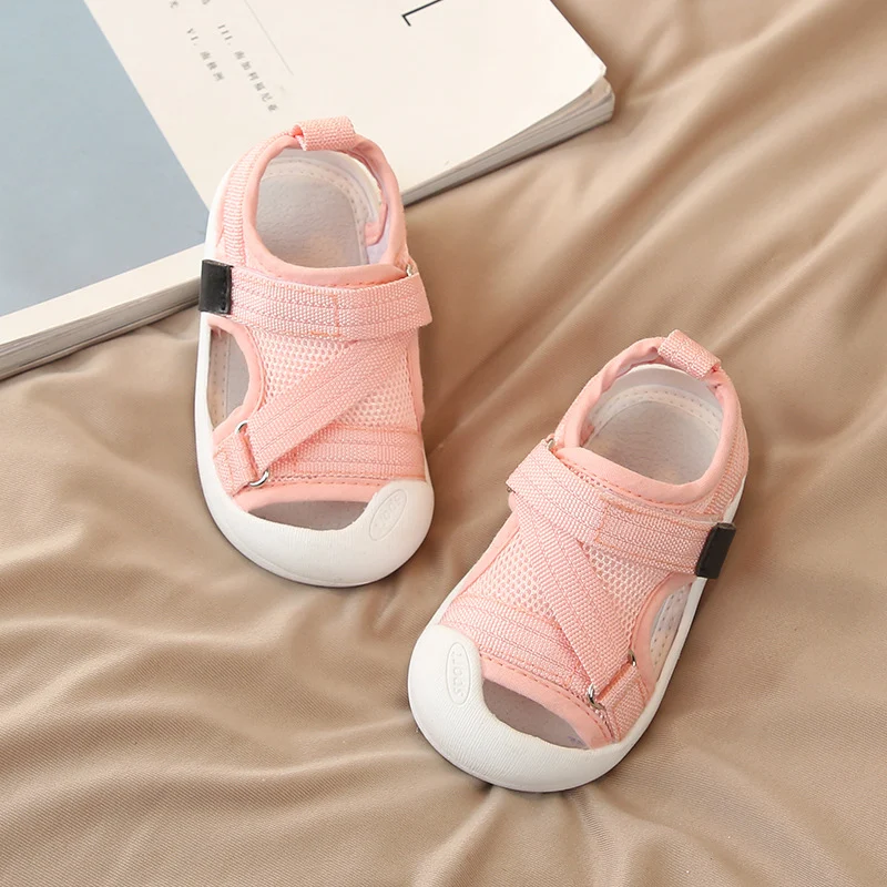 Little Yellow Duck Baby Shoes Baby Sandals Comfortable and Cute First Walker Footwear Perfect for Warm Weather and Outdo — photo 1