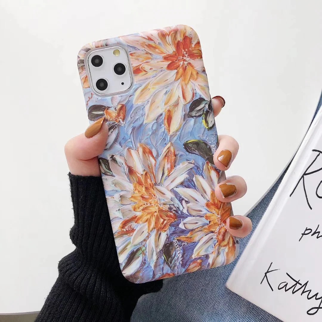 Title 3, Capinha de celular de silicone com pintura a ól...