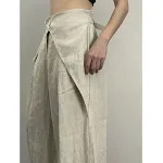 Large Pleated Wide-leg Pants Effortless Style and Ultimate Comfort for Women. A Versatile Wardrobe Staple, Perfect for C — photo 2