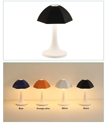 Title 8, Lampe de table décorative, petite ombrelle, lum...