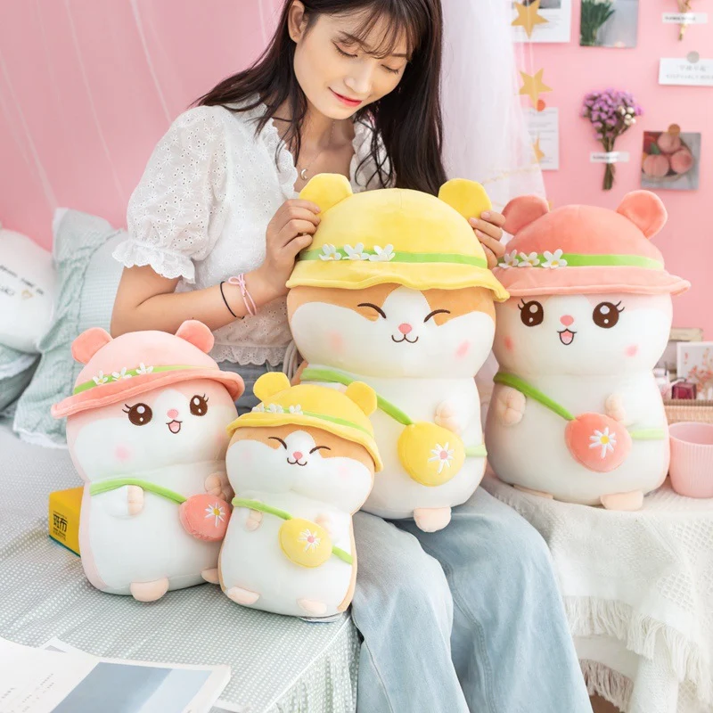 Cute Summer Hamster Doll Plush Toy Rat And Mouse Doll Girl Birthday Gift To Accompany Sleeping Couple Doll - Soft & Hugg — photo 8