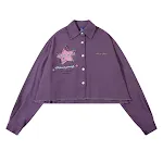 Niche Personality Five-pointed Star Embroidered Long-sleeved Shirt. Stand out with this unique design, offering comfort, — photo 13