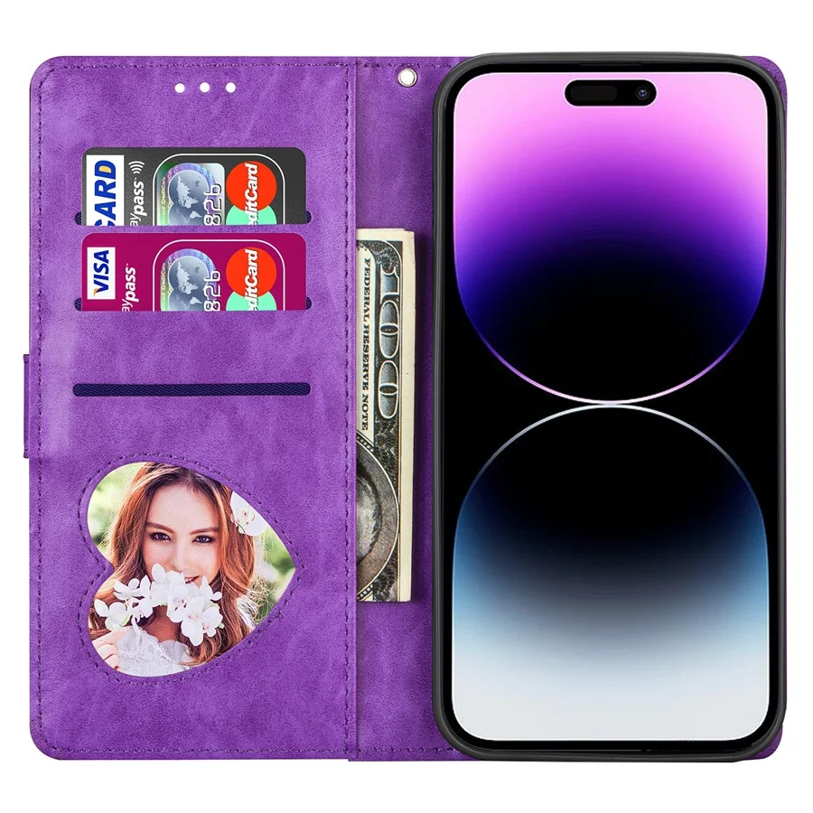 Title 12, Zipper Mobile Phone Leather Case with Flip Cove...