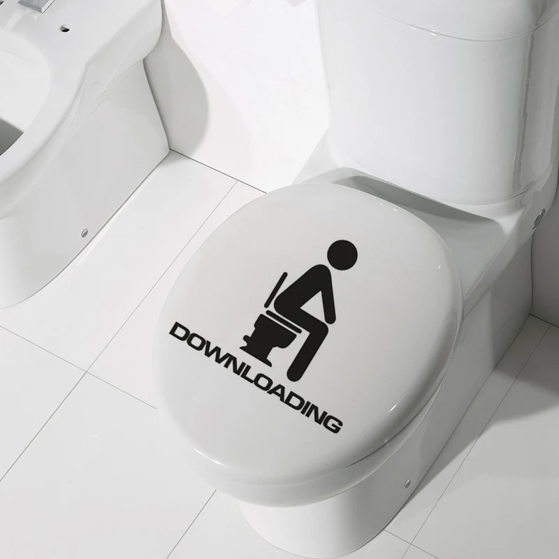 Adhesivo de Pared para Inodoro de Baño Decora tu Aseo Fácilmente con Este Vinilo Decorativo Impermeable y Removible — foto 5