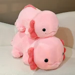 Hexagonale Riesensalamander Dinosaurier Riesensalamander Niedliche Plüschpuppe Kuscheliges Spielzeug für Kinder und Sammler. — foto 12