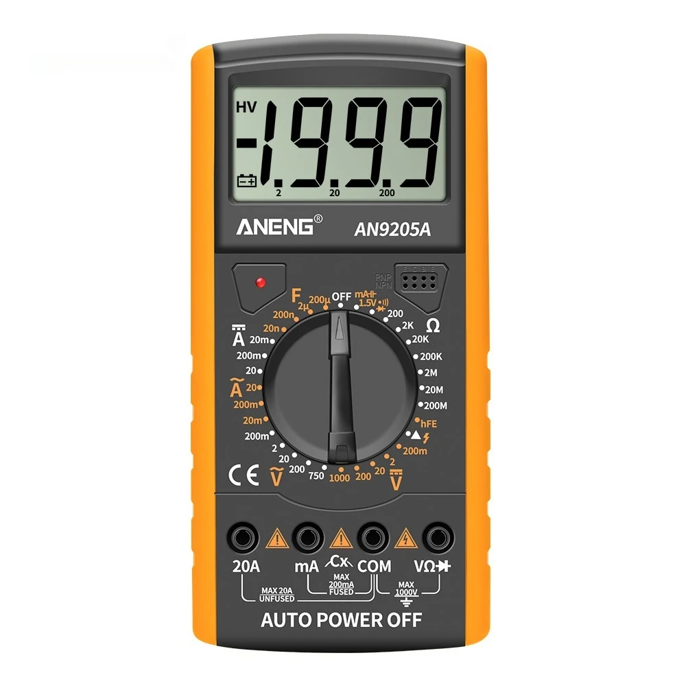Full-Automatic Multi-function High-precision Digital Display Multimeter for accurate voltage, current and resistance mea — photo 3