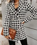 Black and white grid