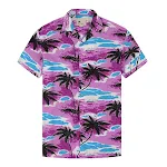 Purple Background Coconut Tree