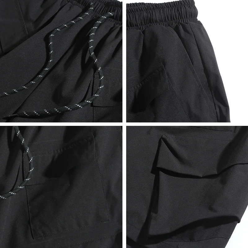 Three-dimensional pocket loose casual fifth pants, offering ultimate comfort and a relaxed fit for everyday wear and eff — photo 12