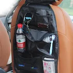 Auto Rücksitz Aufbewahrungstasche Ordnung schaffen im Auto mit großem Stauraum, leicht anzubringen und perfekt für Reisen und Ordnung. — foto 6