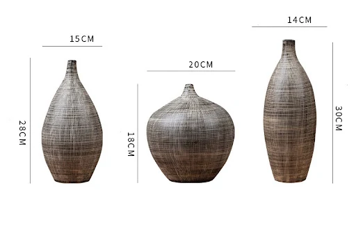 Title 1, Hand carved black and white chaotic line vase, ...