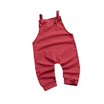 Macacão infantil listrado novo ideal para bebês e crianças pequenas. Conforto e estilo garantidos para brincar e se divertir com liberdade. — foto 1