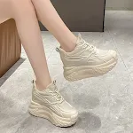 Summer New Fashion Clunky Sneakers Women's Platform Casual Shoes. Step out in style and comfort with these trendy platfo — photo 3