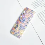 Purple Blue Pattern Hair Comb