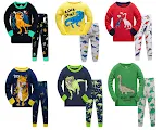 Kinderpyjama van katoen met lange mouwen Airconditioning kleding Koel en comfortabel voor een goede nachtrust. Perfect voor warme nachten. — foto 10