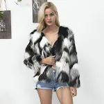 Black and white