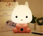 Pink elf rabbitUS PLUG