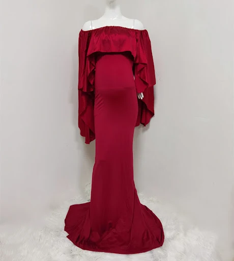 Title 5, Donna incinta Mantello vestito abito da donna i...
