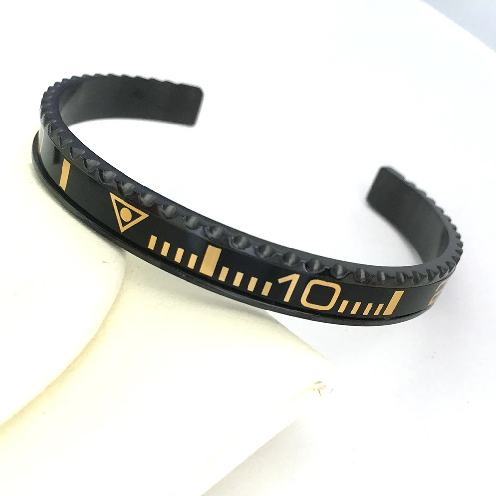 Pink Gold Black Water Ghost Dial Speed ​​Bracelet — foto 2
