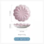Nordic Tableware Saucer Hot Pot Sauce Dish Ceramic Plate Perfect for Dips Elegant Design Ideal for Home Dining and Enter — photo 9