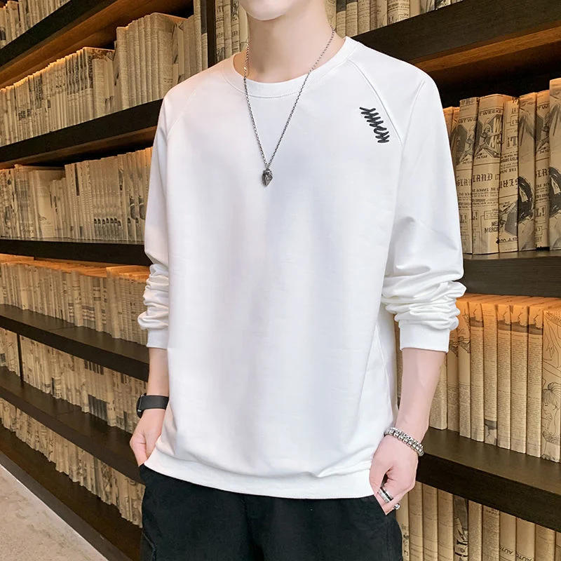 Title 8, Mens Round Neck Bottoming Shirt Spring Tops Co...