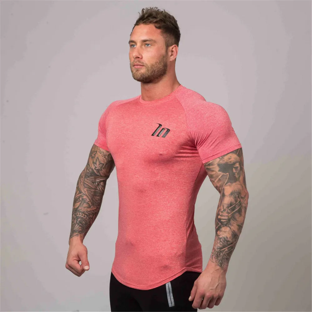 Title 15, Camiseta esportiva de manga curta de secagem rá...