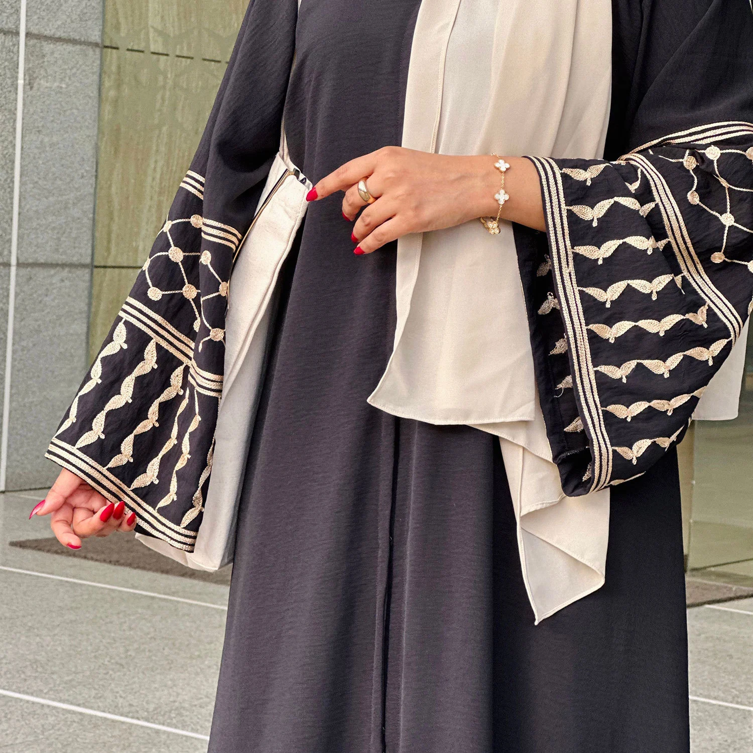 Exquisite Embroidery Tassel Cardigan Robe — photo 12