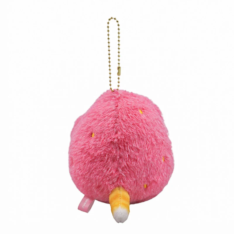 Vestito bambina simpatico a cartoni animati cuore gatto fragola bambola pendente – Un look adorabile e giocoso per la tua piccola, pieno di dolcezza. — foto 10