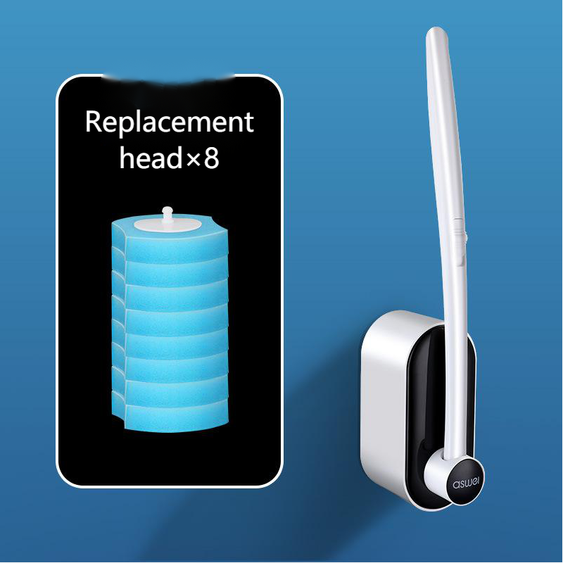 Title 5, Disposable No Dead Angle Toilet Cleaning Brush....
