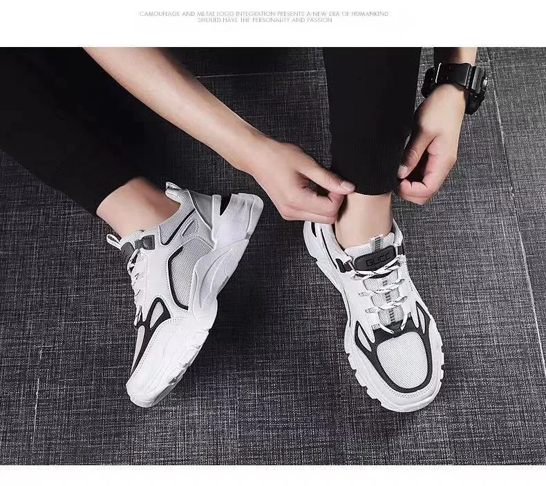 Title 10, Breathable Korean Trend Casual Shoes for Men, L...