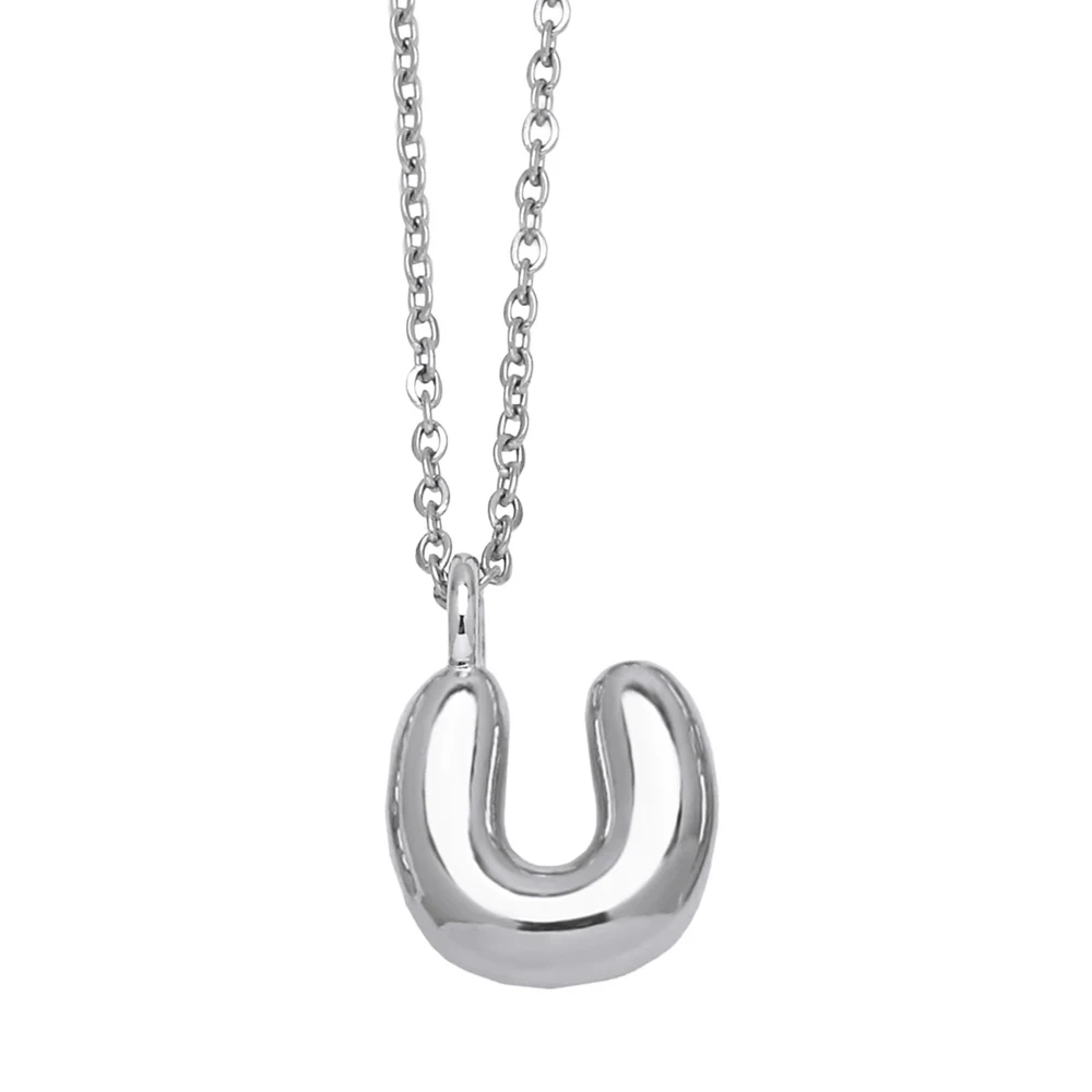 Colar com pingente de 26 letras inglesas, um acessório elegante e personalizado para expressar seu estilo individual e carregar algo especial sempre com você. — foto 15