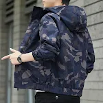 Camouflage blue