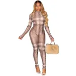 Brown Print