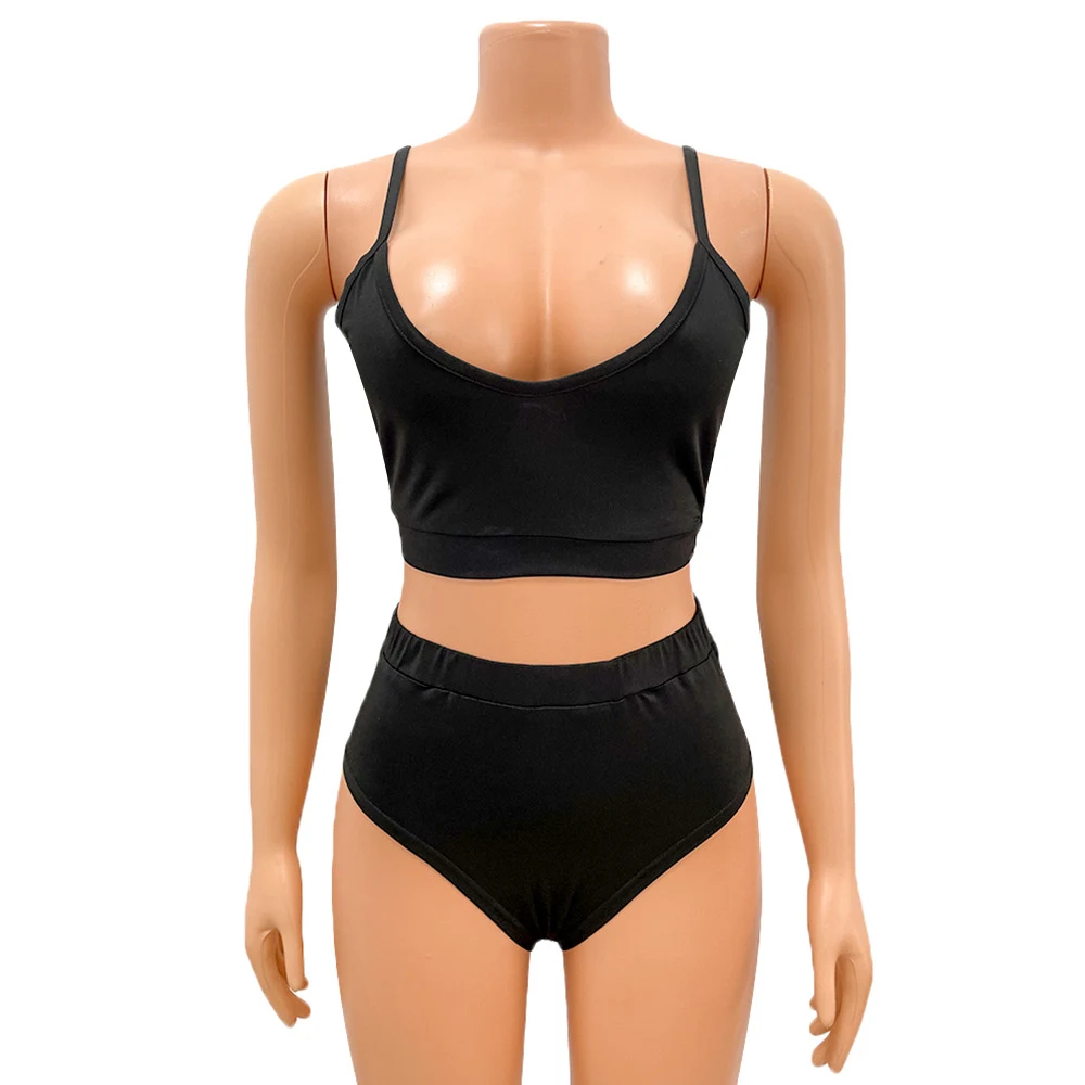 Title 11, Costume da bagno stampato da donna tre pezzi co...