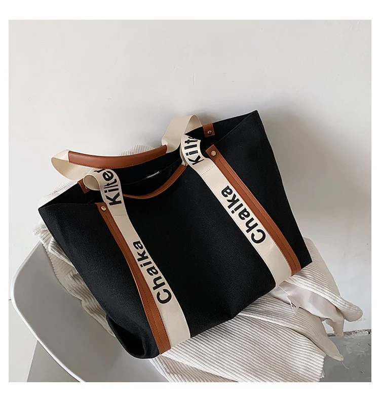 Title 17, New Fashion Casual Canvas Handbag for Women. St...