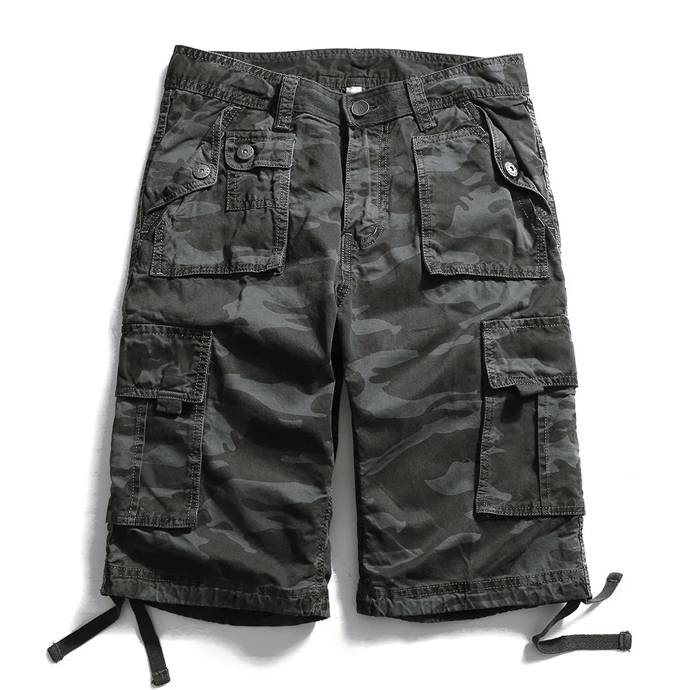 Title 3, Shorts Camuflado Masculino Plus Size Calça Masc...